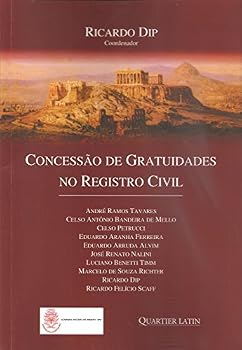 Paperback Concessão de Gratuidades no Registro Civil [Portuguese_Brazilian] Book