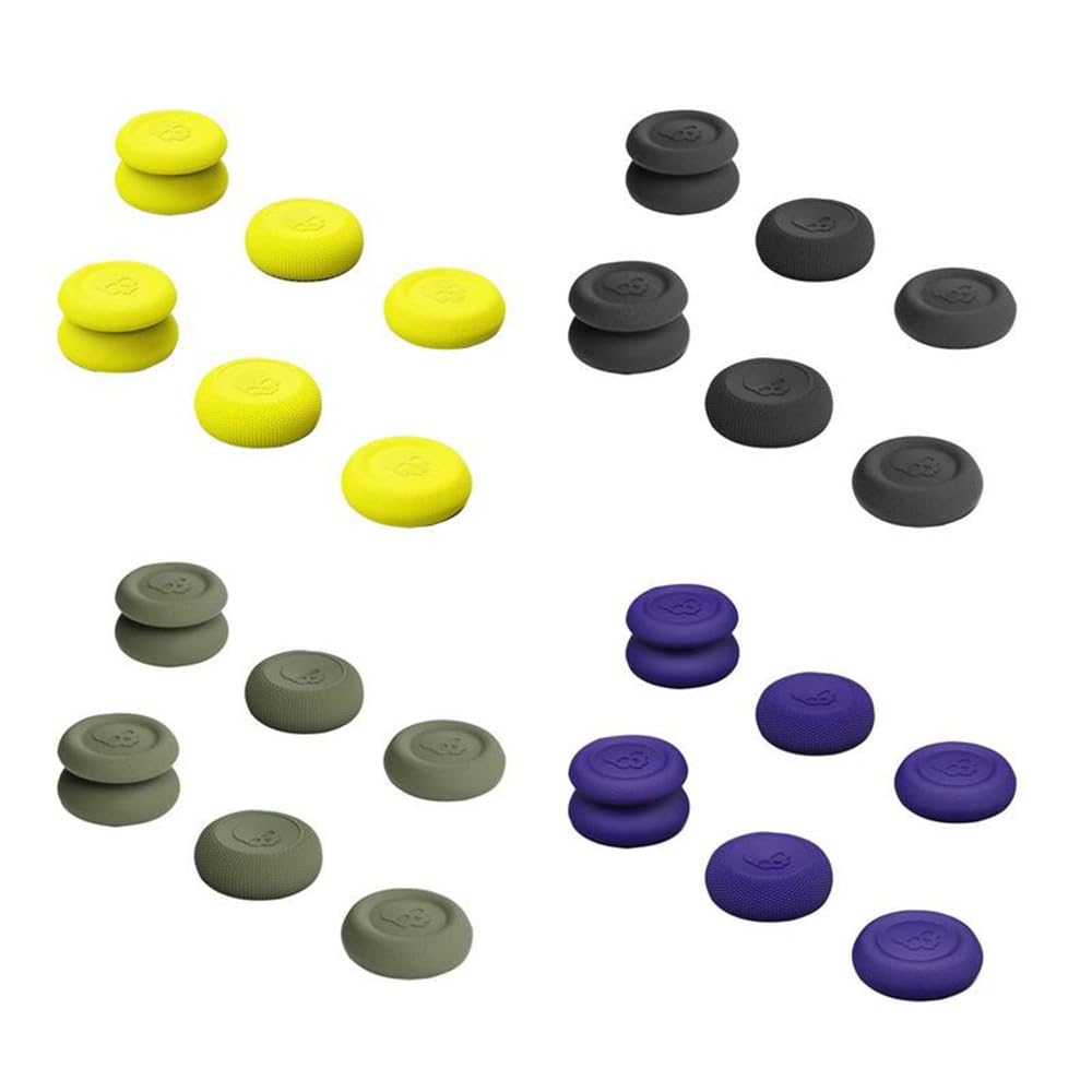 3 Pairs Thumb Cover for Ally for Steam Deck Joystick Skid proof Thumb Stick Grip Caps Silicone Protector Cover Soft Game Console Joystick Thumb Grip