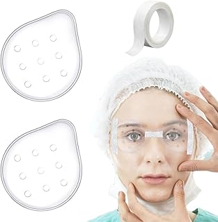 2 Piezas Protector para los ojos después de la cirugía, protectores oculares, transparentes, parches ventilados después...
