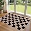 Checkered - Black / Tan