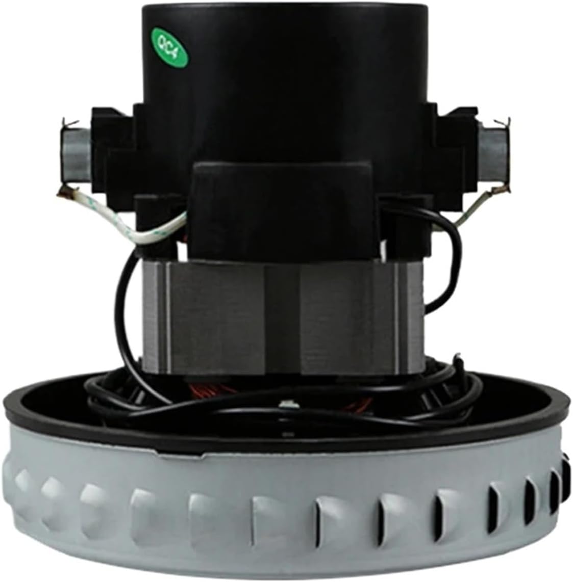 Compatible for Wet Dry Vacuum Cleaner Motor 1200W Black Aluminum Two Turbine Wheels Universal Cleaning Equipment Replacement Part