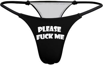 Milf Sexy T Back Thongs for Women, Low Rise G-String Underwear