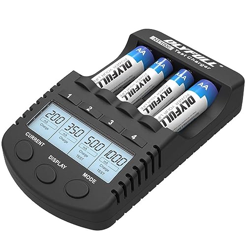 DLYFULL NT1000 電池充電器 単3単4 ニッケル水素 4スロット
