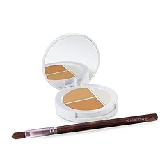 Sheer Cover Studio Conceal and Brighten Highlight Trio Two-Toned Concealers Shimmering Highlighter Medium Tan Shade With FREE Concealer