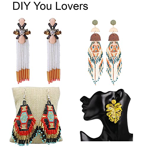 Balabead Size 6Mm Glass Bugle Beads With Beading Needles About 7200Pcs In Box ,24 Multicolor Assortment Length 6Mm Tube Beads For Jewelry Making (300Pcs/Color, 24 Colors) #TOP5