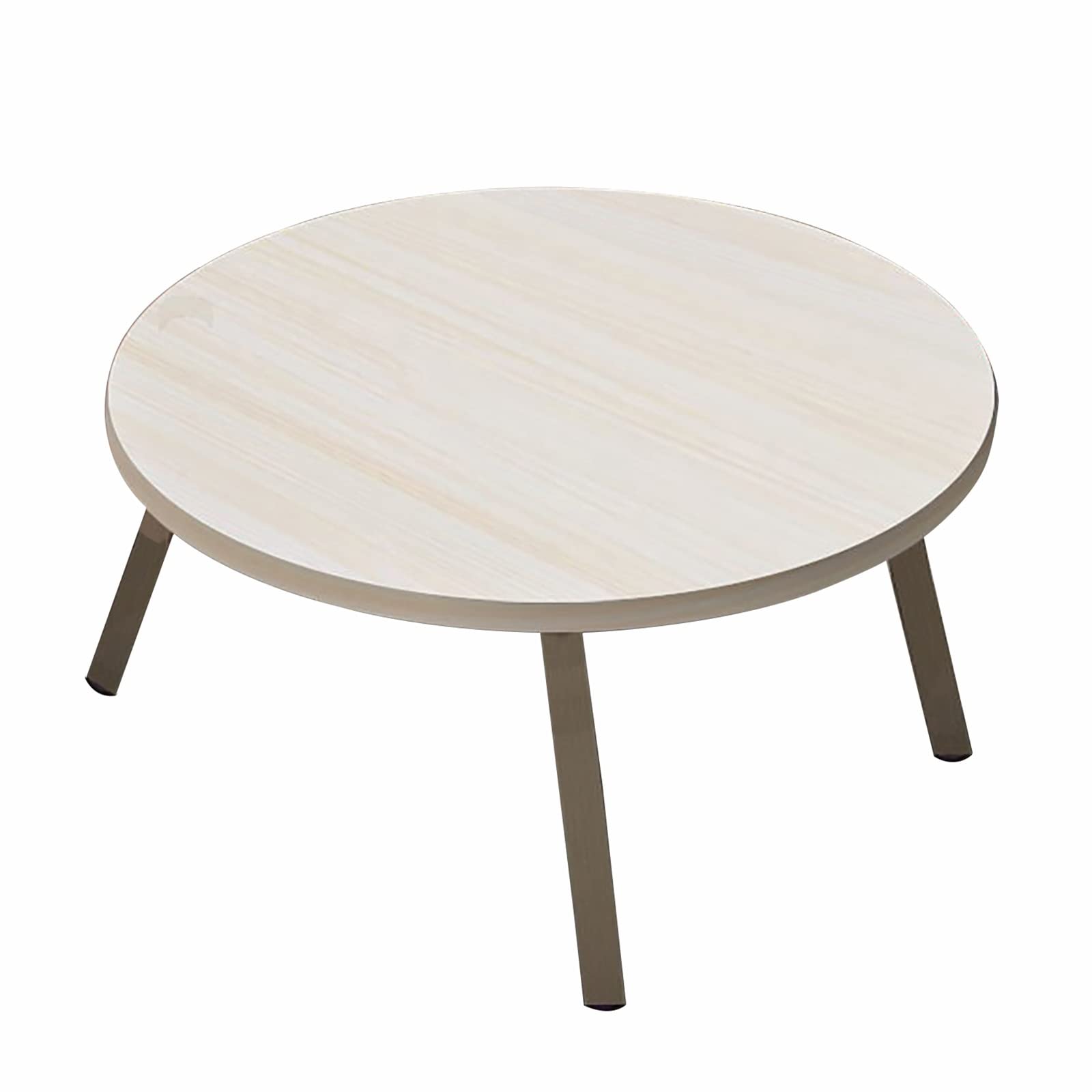 Table basse ronde japonaise compacte gain de place pour petits salons