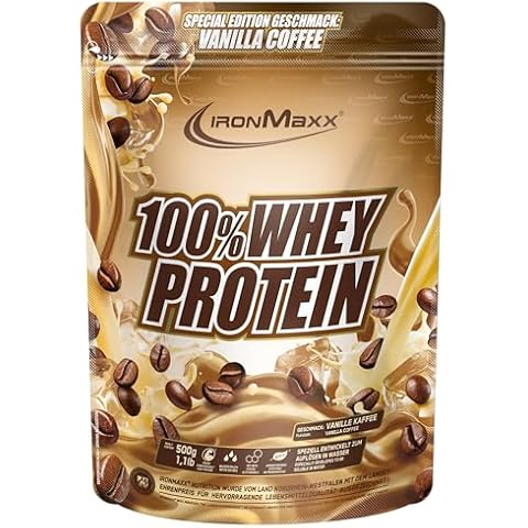 IronMaxx 100% Whey Protéine Café Vanille 500g Cover