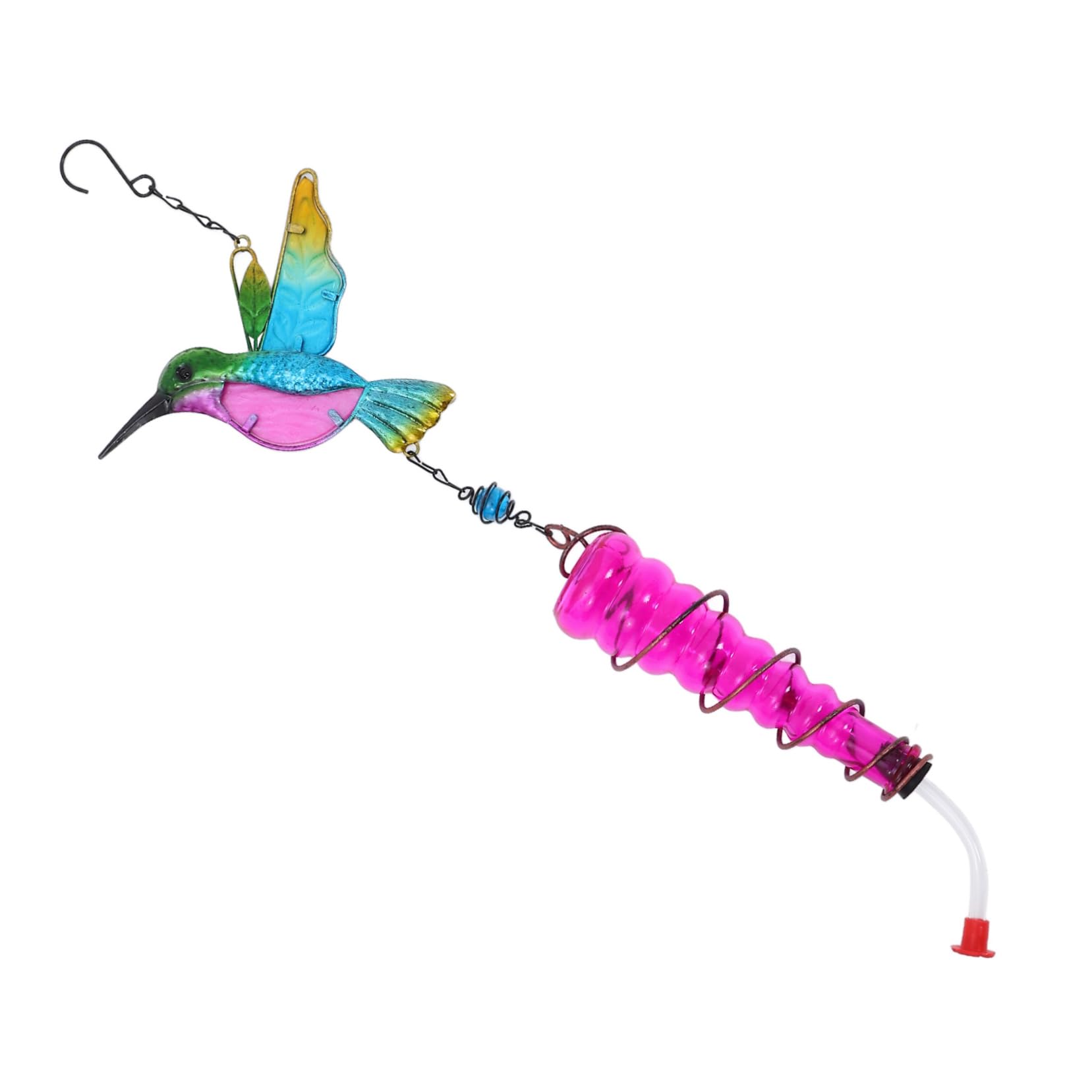 POPETPOP 4 Piezas comedero para pájaros Aire Decoración de jardín con comedero de pájaros Comedero de pájaros Duradero alimentador comederos para pájaros de jardín Bebedero colibrí