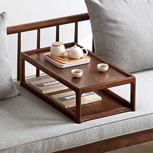 Table basse double couche pour optimiser les petits espaces et travailler au sol - 5