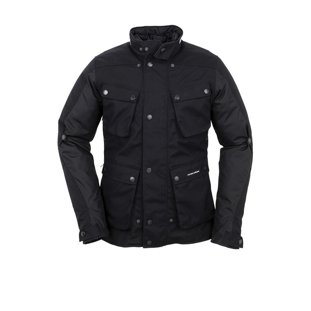 Tucano Urbano Chaqueta Trip Transpirable e Impermeable, Negro, XXXL