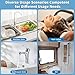 Tankless Water Heater Electric, 5500W 110V Instant Hot Water Heater with Remote Control and LCD Touch Screen on Demand, Bathroom Sink and Faucet, Save Space (White)