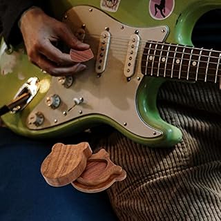 Vaguelly Médiator De Guitare Électrique En Bois 1 Jeu de Médiators en Bois Porte- Médiators Médiators de Guitare en Bois… - Les Beatles, Paul McCartney, John Lennon, RIngo Starr, George Harrison Vaguelly Médiator De Guitare Électrique En Bois 1 Jeu de Médiators en Bois Porte- Médiators Médiators de Guitare en Bois… – Image 6