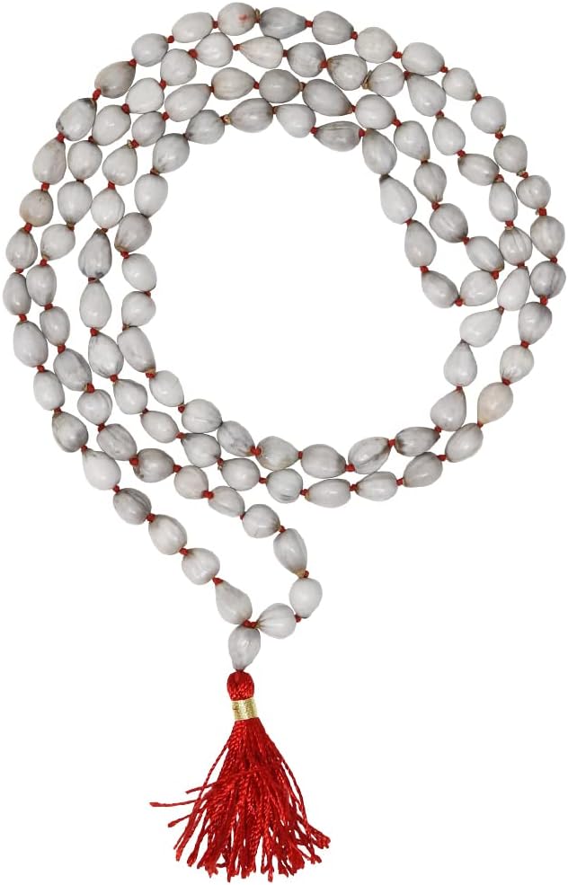 CHAKRADHARI Vaijayanti Mala 108+1 Beads for Japa and Wearing for men and women With Free Brass Coin baijayanti mala