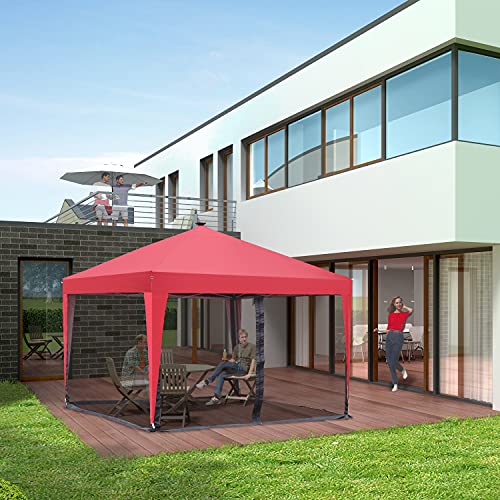 10'X10' Gazebo Canopy Replacement Netting,Mesh Screen Netting Sidewalls With Zipper For Patio Gazebo Canopy Tent(Screen Sidewalls Only) #TOP5