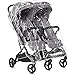Inglesina A096MH860 Parapioggia per passeggino gemellare, compatibile con Twin Sketch