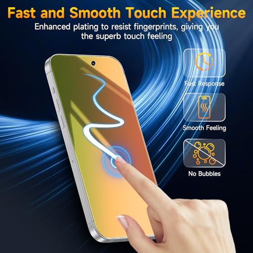 Image of 2 Pack Privacy Screen Protector Compatible for iPhone 17 Pro Max, Red to Green Gradient Anti-Spy Glass Film, Shatterproof, Anti-Scratch, Touch Sensitive, No Bubbles Installation Tool(Not Compatible with iPhone 17 Pro)