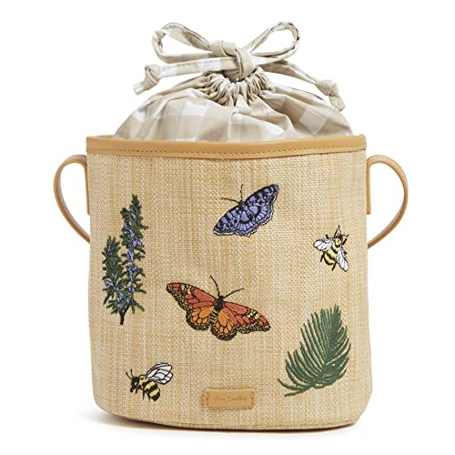 Vera Bradley Women's Straw Crossbody Purse