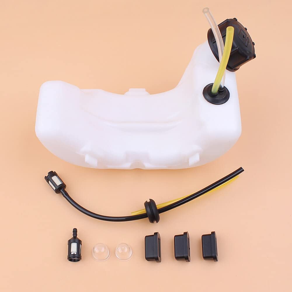 Luxuypon Fuel Tank Fuel Hose Buffer Set Fit for H-d GX25 GX25N GX 25 FG110 HHT25 WX10 25cc Mini Small Engine Motor Brushcutter Strimmer