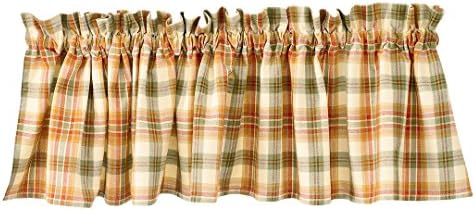 Lemon Pepper Country Window Valance By Park Designs, 72" x 14"