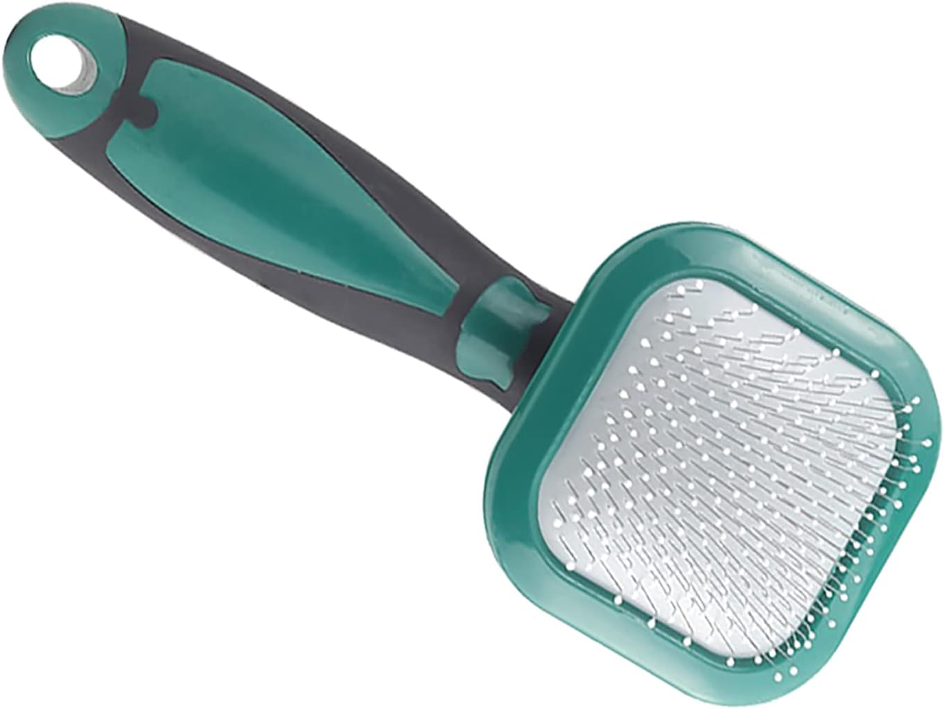 Slicker Brush, PETPAWJOY Dog Brush Green Gently Cleaning