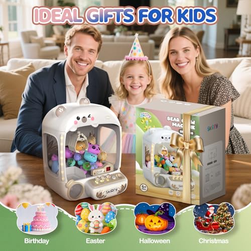 Skirfy Claws Machines for Kids Bear,Vending Machines Toys with Sound,Lights and Furbys for Girls,Arcades Games Toys for Ages 8-13,Birthday Party for 6 7 8 9 Year Old Boys Girls — view 6