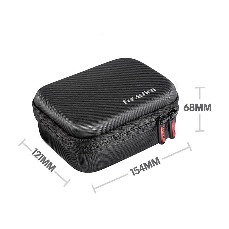Accesorio estuche DJI Osmo Action 3 bolso compacto de mano negro 2