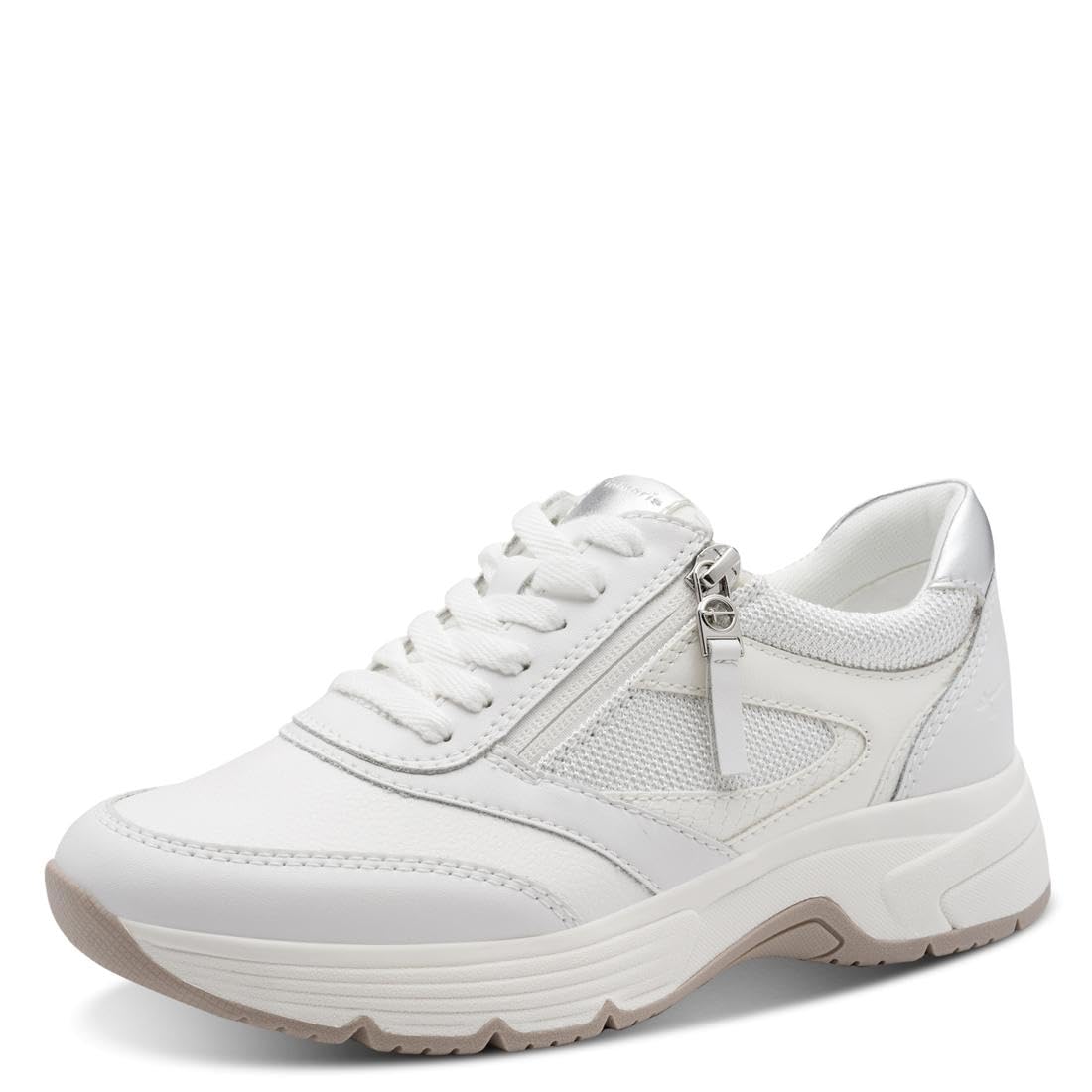 Tamaris Comfort Women's Low 8-83706-45 Trainers, White, 38 EU