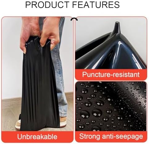 2mm Thick Black PE Pond Liner 4x7ft - Durable, Flexible, UV Resistant - Perfect for Koi Ponds, Water Features, Fountains, Streams & Garden Waterfalls - Ultimate Outdoor Water Garden Solution