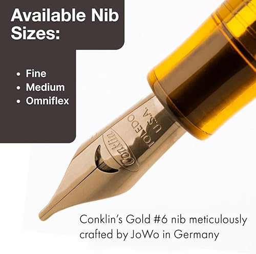 Miniatura 3 de Conklin All American Black MatteRosegold Limited Edition 898 - Pluma estilográfica - B