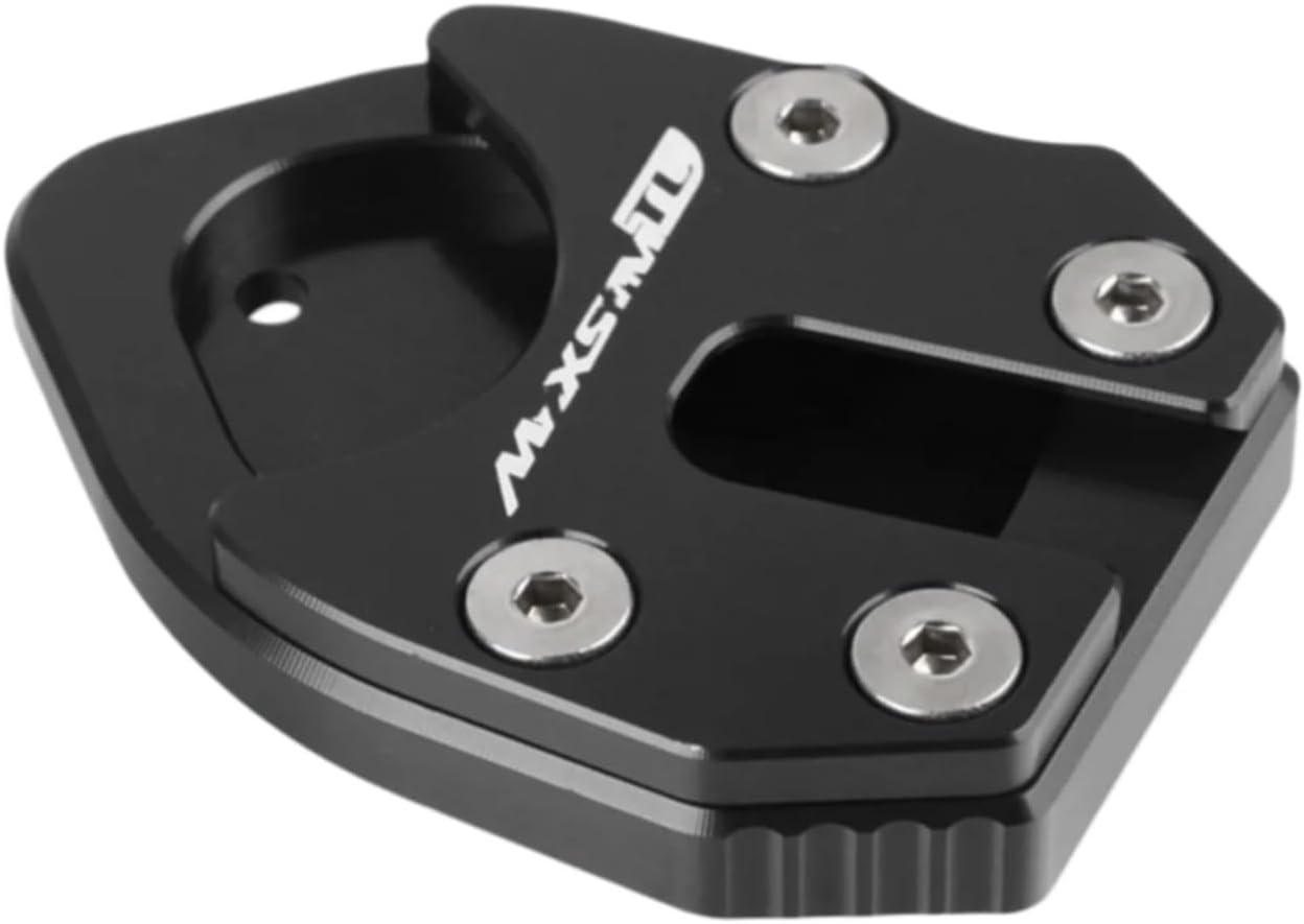 Motorcycle Kickstand Enlarge Plate Motorcycle Kickstand Side Stand Extension Enlarger Pad Side Auxiliary Bracket For SYM Maxsym TL500 TL508 2020-2022