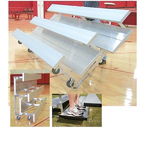BSN Sports Preferred Tip N' Roll Bleacher 2 Rows