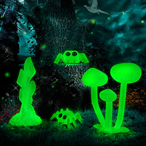 Image of Glow in the Dark PLA Filament 1.75mm Green, Consistent Diameter + /- 0.03mm, Vacuum Packaging, Compatible with Various 3D Printers, 1KG Spool