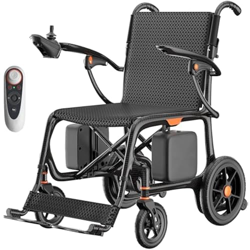 28lbs Ultralight 28 MI Carbon Fiber Electric Wheelchairs