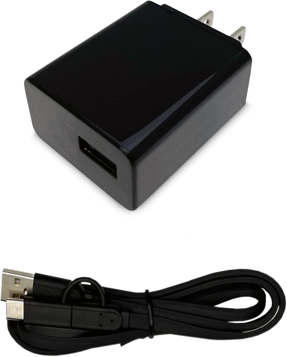 USB wall plug and Type C charging cable