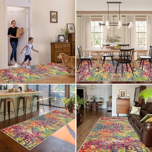 Alfombra corredor exterior e interior lavable de 80x100 cm para pasillos y baño 7