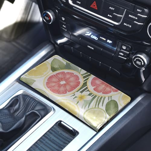 Organizador para vehículo Slim de cuero miniatura 4