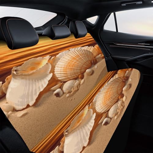 Funda de asiento de coche para perro lavable y protector de banco trasero SUV 4