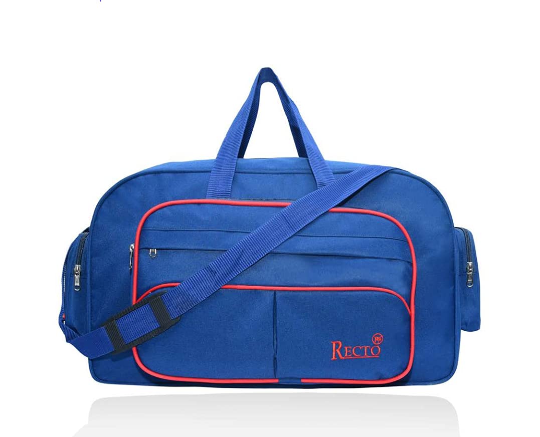 RECTODuffle Travel Luggage Bag (Navy Blue)