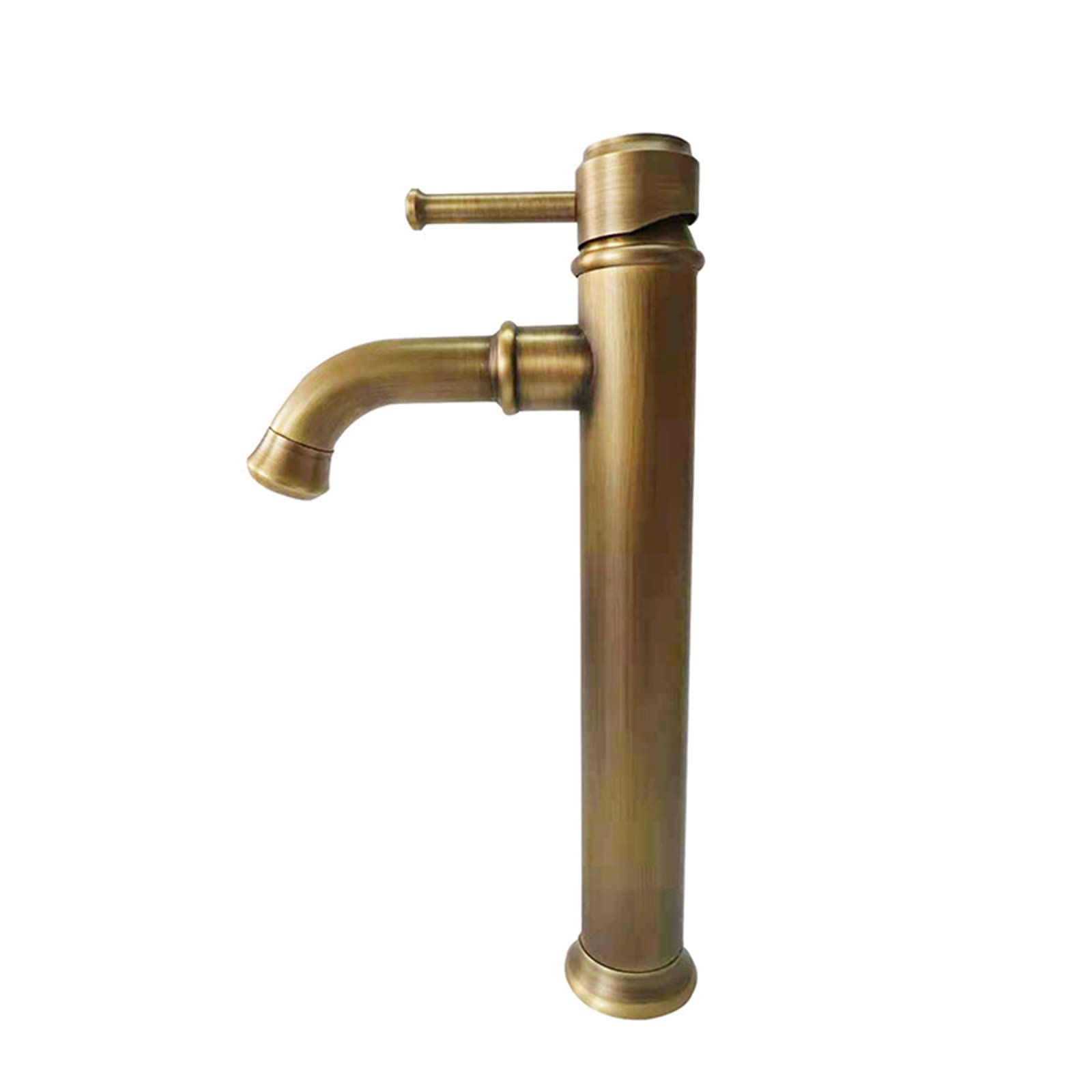 Mitigeur robinet de salle de bain noir antique pour évier et jardin