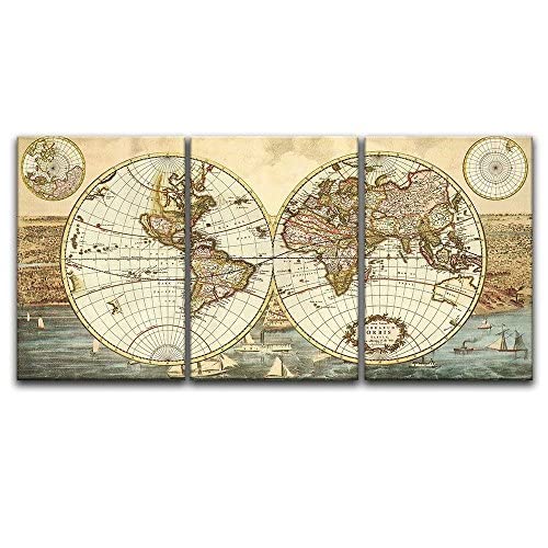 wall26 3-Panel Canvas Wall Art