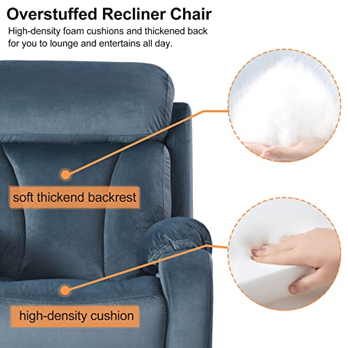 Qkff Power Lift Recliner Chair For Elderly, Electric Lift Chairs Recliners, Remote Control Reclining Sofa With Side Pocket For Living Room Home Theater #TOP7