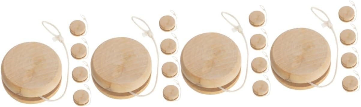 BESPORTBLE 4sets 5pcs Wooden Balls for Unisex Outdoor Fun Educational Fingertip Easy to Play for Parks Skill Development 5pcs*4