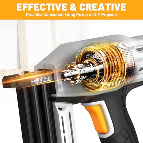 image for Electric Nail Gun, Batavia 2-in-1 Staple Gun Brad Nailer 18 Gauge for 