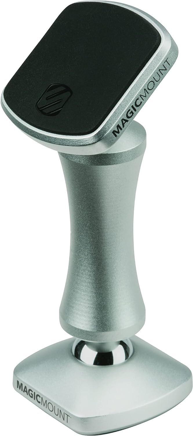 Scosche MEDPASR MagicMount Elite Double-Pivot Adhesive Magnetic Mount for Mobile Devices, Silver