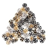 Kompakt und leicht: die winzigen druckknöpfe sind unauffällig gestaltet und eignen sich daher ideal für empfindliche stoffe und filigrane näharbeiten, als verschluss für kleidungsstücke und als kleine runde metallknöpfe