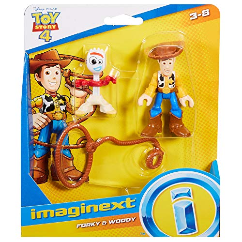 Fisher-Price GBG90 Imaginext Disney Pixar Toy Story 4 Woody & Forky Figure 2-Pack thumb #6