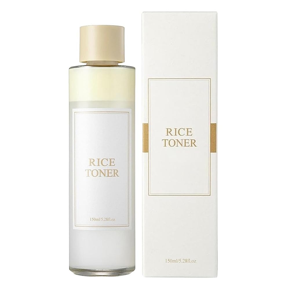 Hong WangRice Toner, Rice Extract Moisturizing Toner, Rice Extract Moisturizing Toner, Natural Moisturizer Glow Essence, Moisturizing and Rehydrating-default