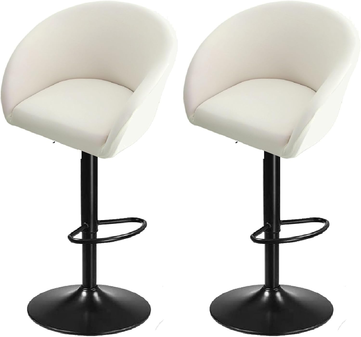 Bar Stools Cover, Short Back Chair Cover, Printed Swivel Chair Slipcovers With Back, Stretch Bar Stool Chair Slipcovers With Round Backs Arms Curved Accent ,Counter Bar Stool Cover For Armchair,Kitche