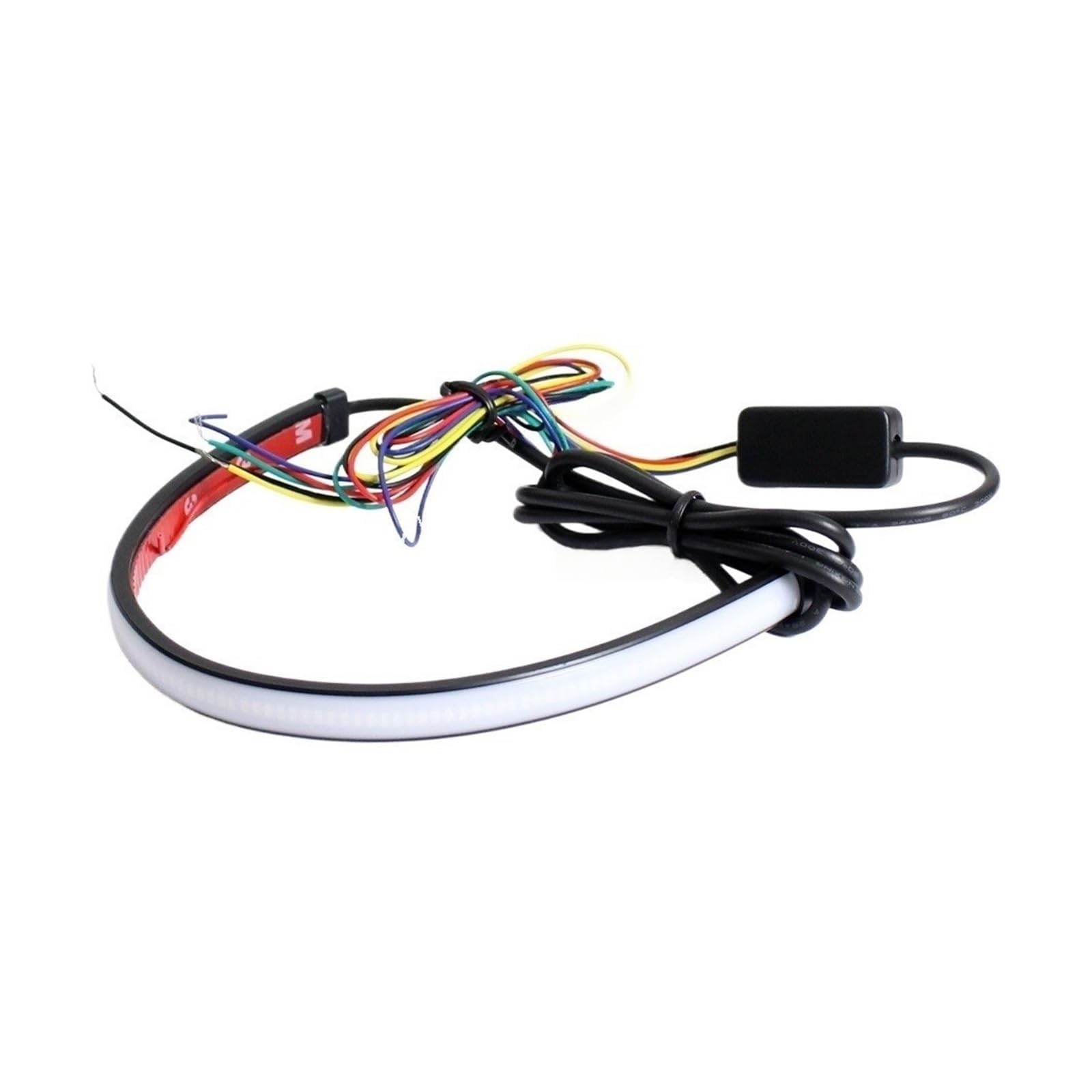 Fanale posteriore per moto Luci posteriori per moto con freno, striscia LED sequenziale, strobo, stop, indicatori di direzione a flusso luminoso