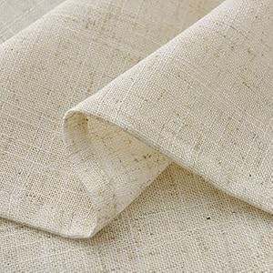 Valea Home Linen Valance for Kitchen Rod Pocket Rustic Farmhouse Crude Window Curtain Valances 18 inch Length for Bathroom Living Room, Natural, 1 Panel Valea Home Linen Valance for Kitchen Rod Pocket Rustic Farmhouse Crude Window Curtain Valances 18 inch Length for Bathroom Living Room Natural 1 Panel